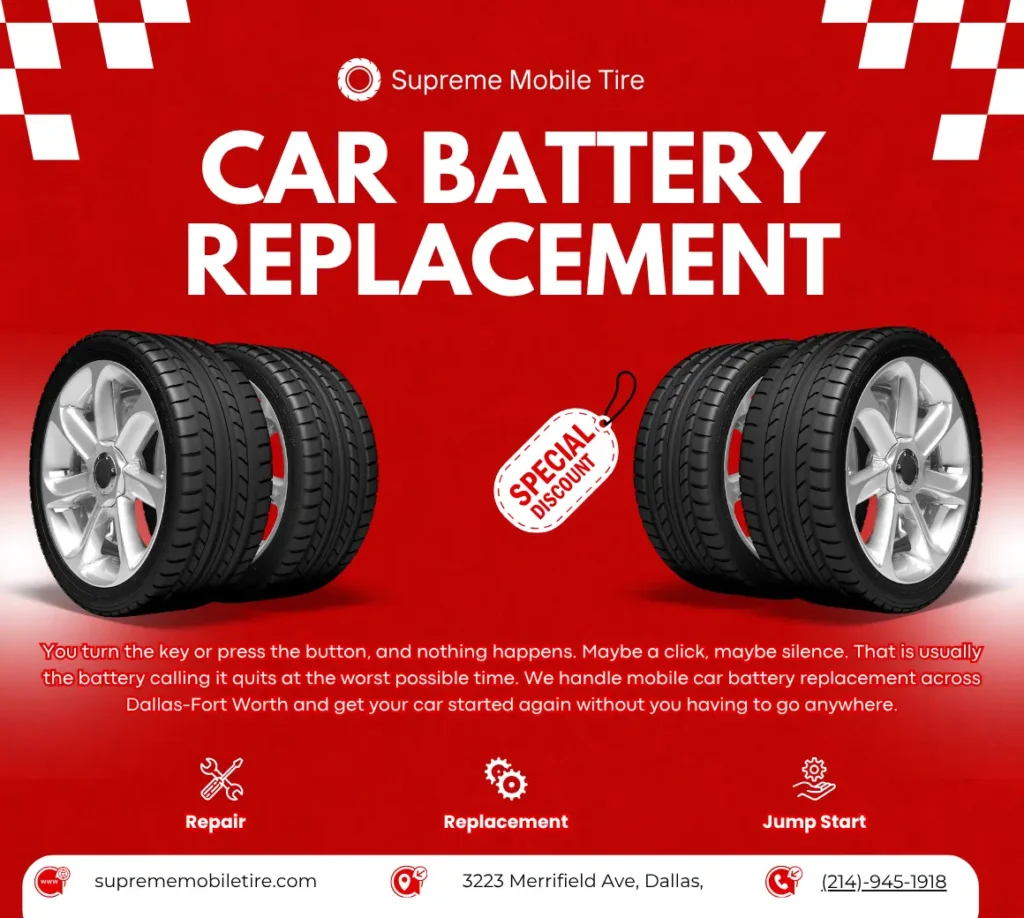 Mobile Car Battery Replacement Service