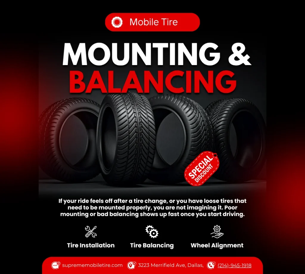 Mobile Tire Mounting And Balancing