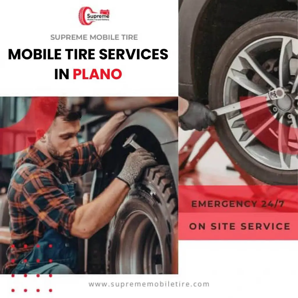 On-Site Emergency Mobile Tire Repair Service In Plano