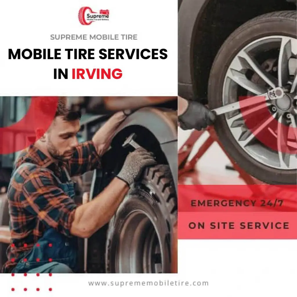 Emergency Mobile Tire Service In Irving, 24/7
