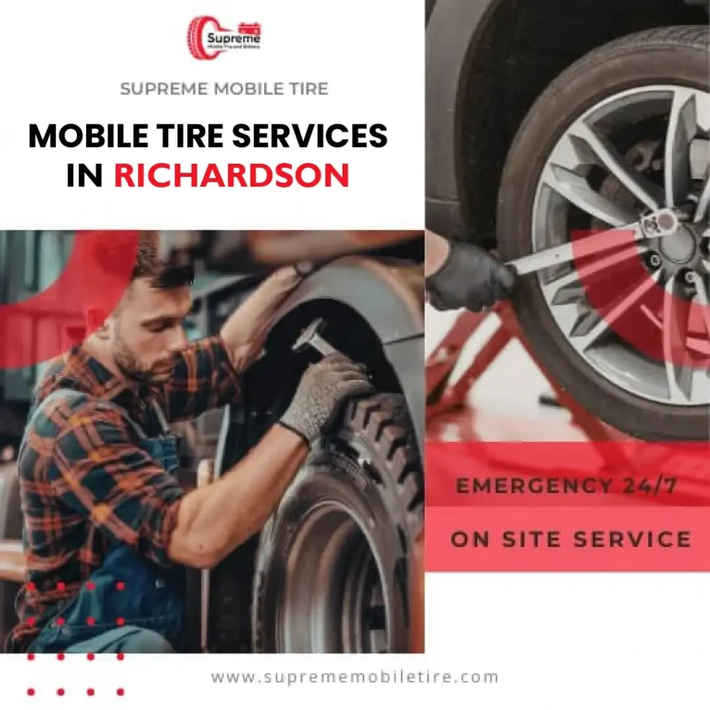 Mobile Tire Services In Richardson For Emergencies