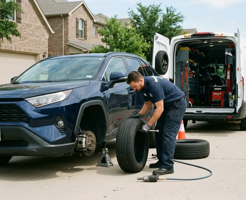 Professional Mobile Tire Services Mansfield